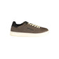 Marrone Polyurethane Men Sneaker