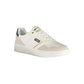 White Polyester Men Sneaker
