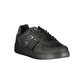Black Polyurethane Women's Sneaker