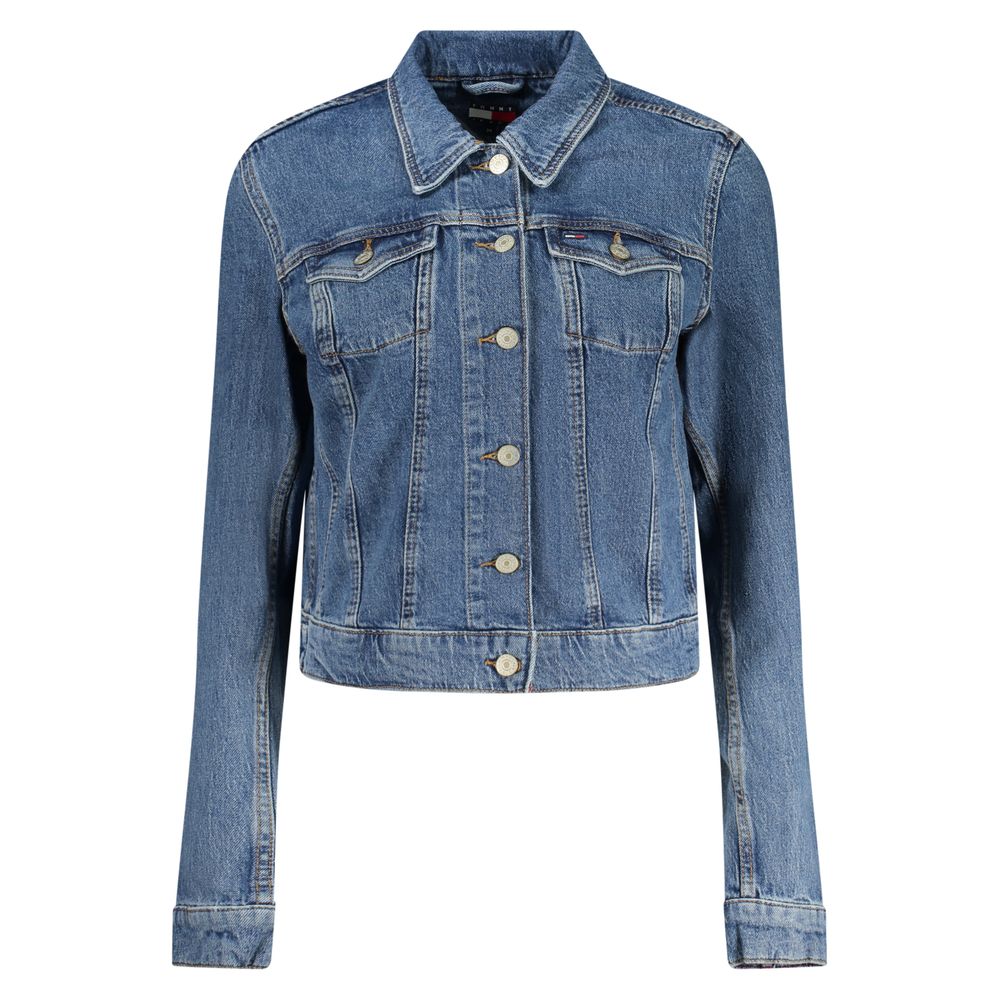 Blu Cotton Women Jacket