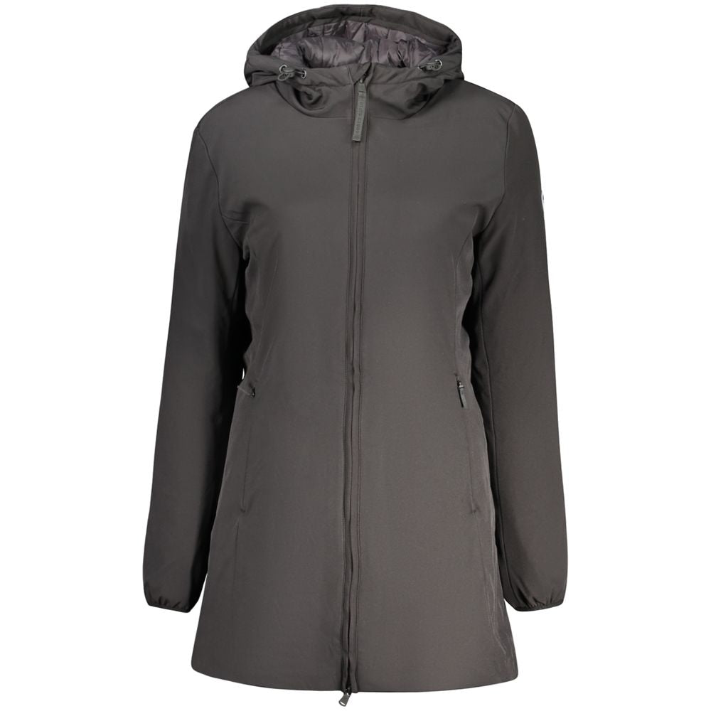 Black Polyester Women's Jacket