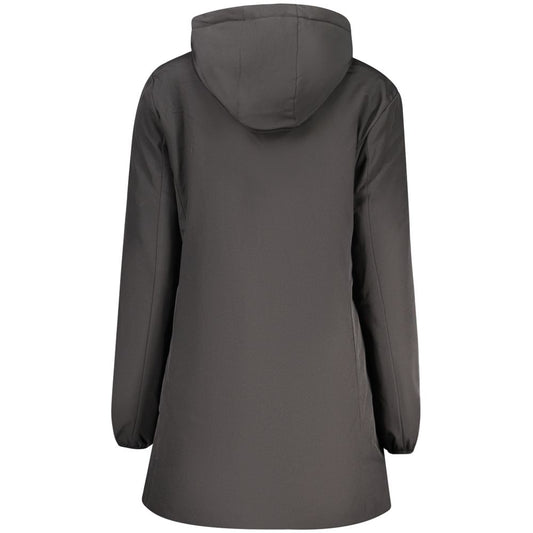Black Polyester Women's Jacket