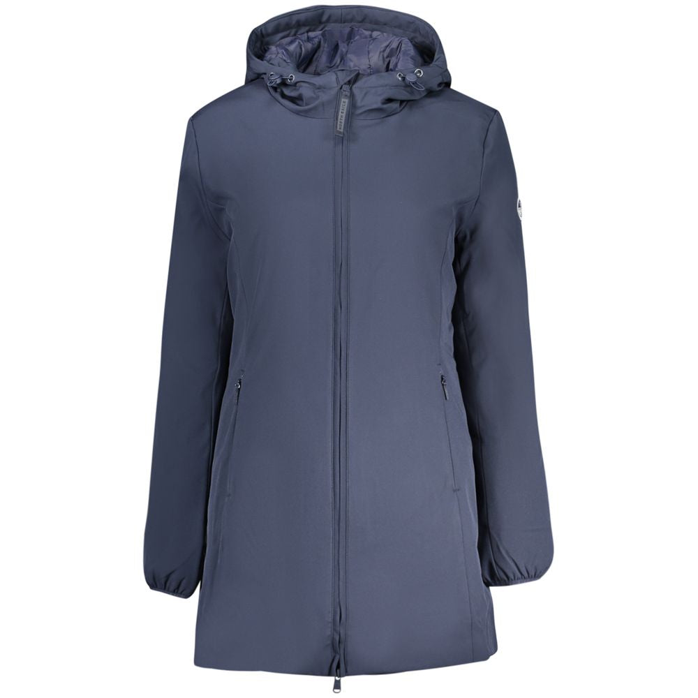 Blu Polyester Women's Jacket
