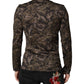 Multicolor Camouflage Long Sleeves T-shirt