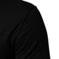 Black Cashmere V-Neck Men Pullover Sweater