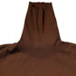 Brown Cashmere Turtle Neck Pullover Sweater