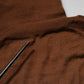 Brown Cashmere Turtle Neck Pullover Sweater
