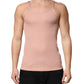 Pink Sleeveless Round Neck Tank Top  T-shirt