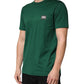 Green Logo Plaque Cotton Crew Neck T-shirt