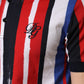 Multicolor Stripes Cotton Men Polo T-shirt