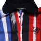 Multicolor Stripes Cotton Men Polo T-shirt