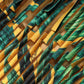 Multicolor Tropical Print Fringe Maxi Dress