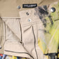Multicolor Graffiti HighWaist Bermuda Shorts