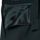 Dark Green Mid Waist Pencil Cut Mini Skirt