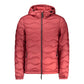 Red Polyamide Men's Jacket