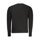 Black Cotton Men Sweater