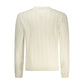 Bianco Poliammide Mens Sweater