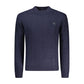 Blue Polyamide Men's Sweater