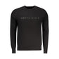 Black Viscosa Men Sweater