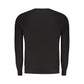 Black Viscosa Men Sweater
