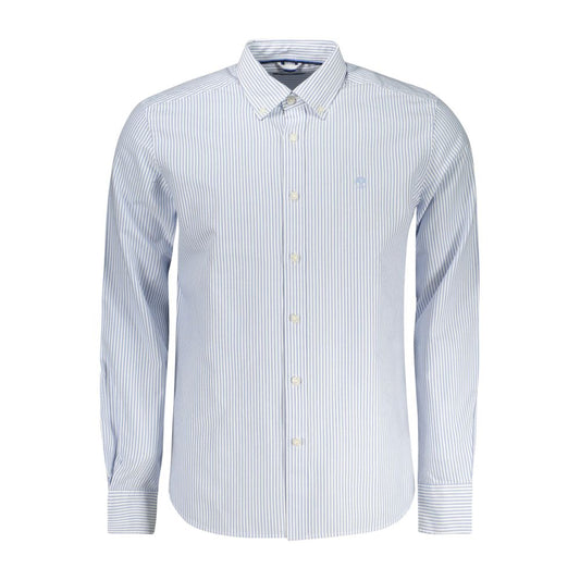 White Cotton Men Shirt