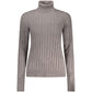 Grey Viscosa Women Sweater