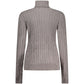 Grey Viscosa Women Sweater