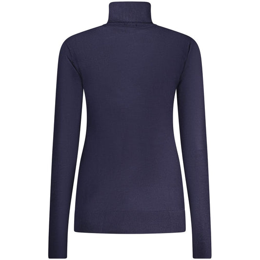 Blu Viscosa Woman Sweater