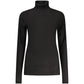 Black Viscose Women Sweater