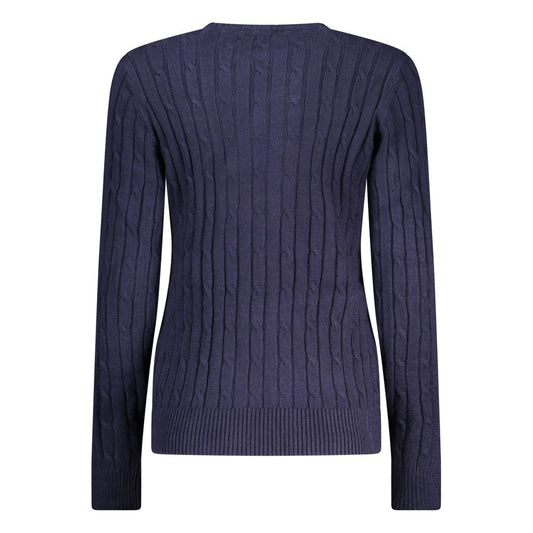 Blu Viscosa Women Sweater