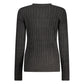 Black Viscose Women's Sweater