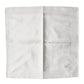 White Logo Silk Square Handkerchief Scarf