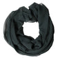 Dark Green Silk Neck Wrap Foulard  Scarf