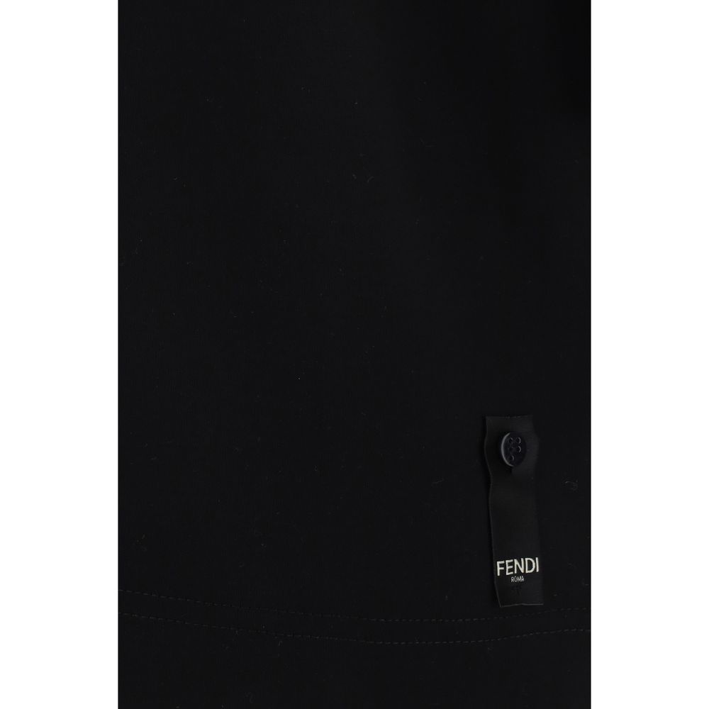 Black Cotton T-Shirt