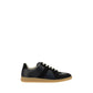 Black Rubber Low Top Sneakers