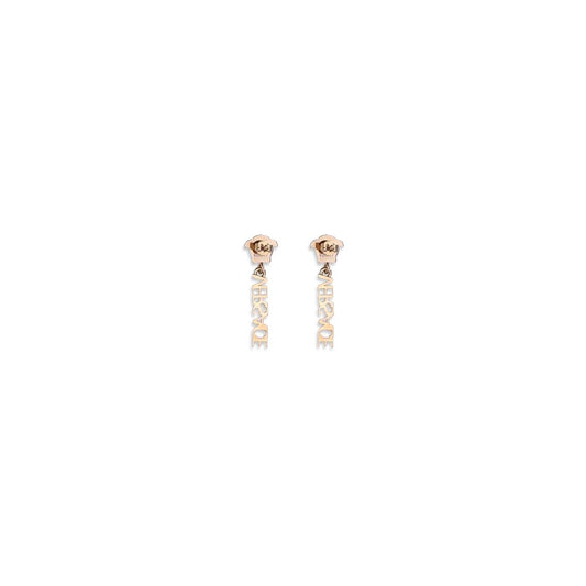Gold Metal Earrings