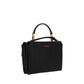 Black Calf Leather Bos Taurus Handbag