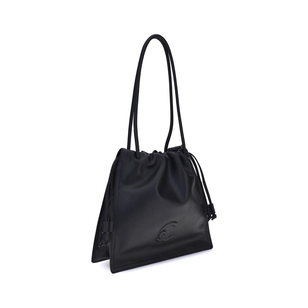Black Calf Leather Bos Taurus Handbag