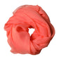 Orange Stole Silk Neck Wrap Shawl Men Scarf