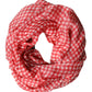 Red Checkered Plaid Neck Wrap Shawl  Scarf