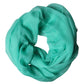 Teal Stole Silk Neck Wrap Shawl Men Scarf