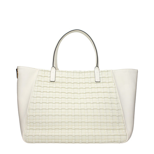 Beige Leather Handbag