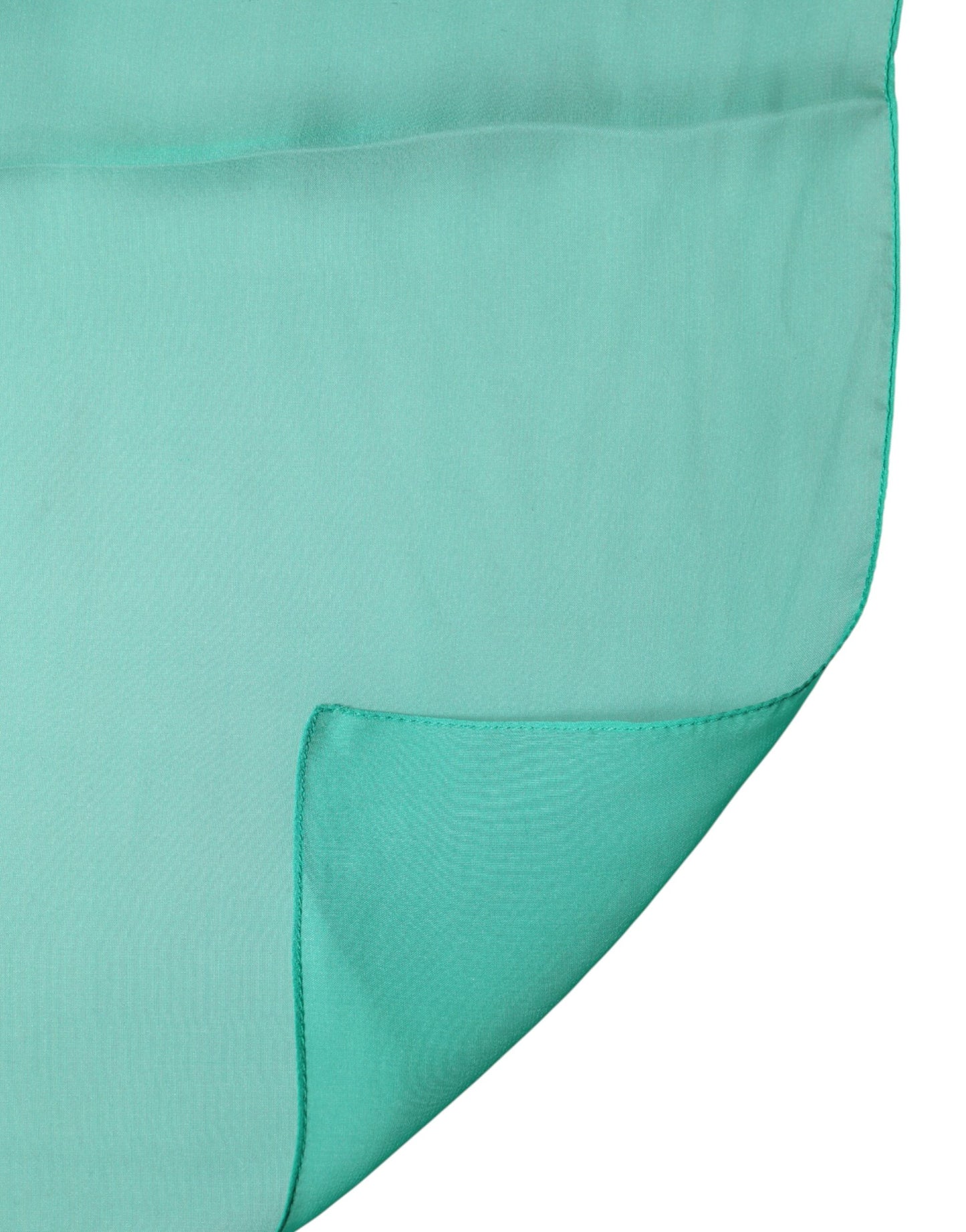 Green Stole Silk Neck Wrap Shawl Scarf