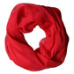 Red Stole Silk Neck Wrap Shawl Men Scarf