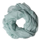 Light Teal Silk Stole Neck Wrap Shawl  Scarf