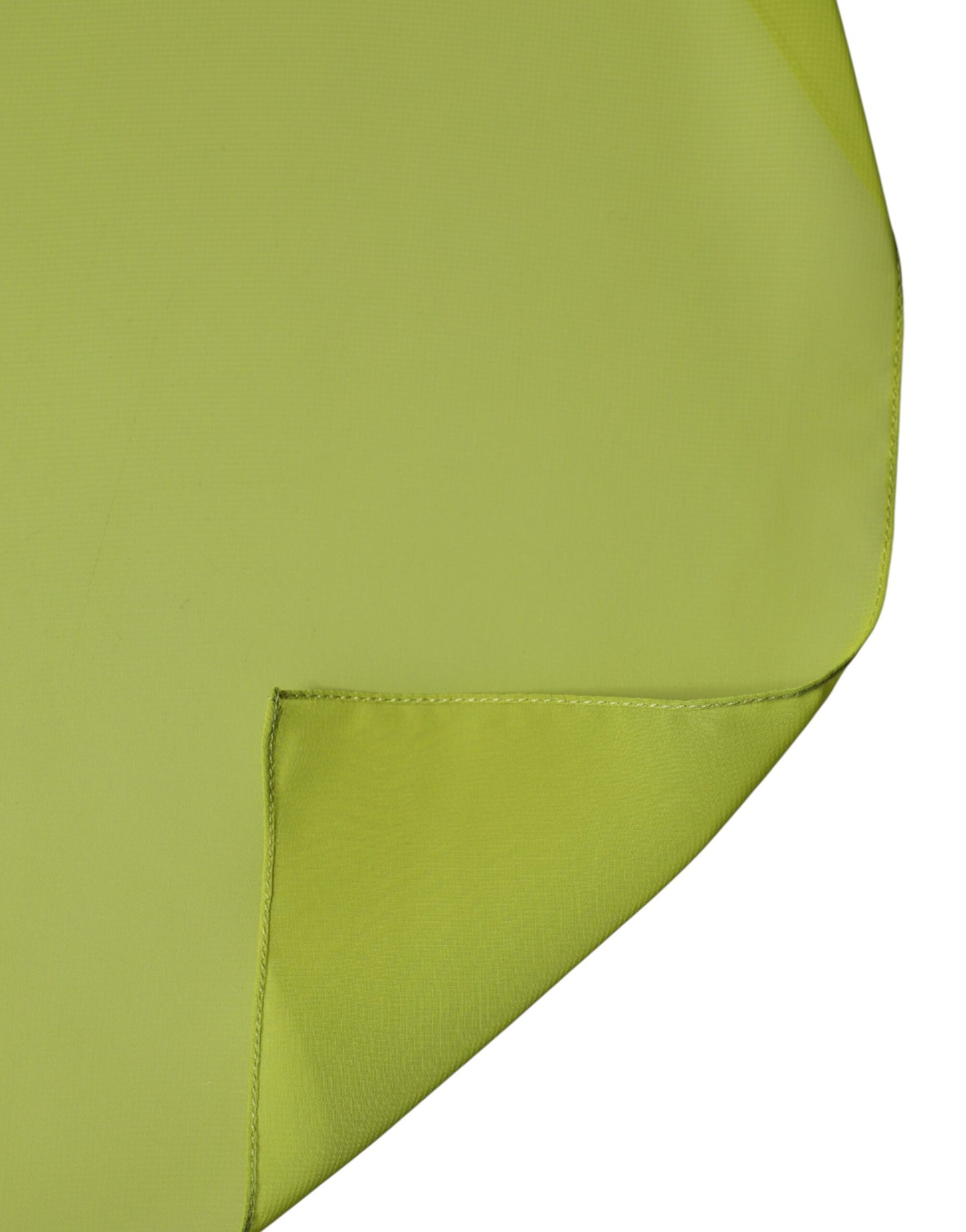 Green Polyester Stole Neck Wrap Shawl  Scarf