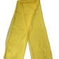 Yellow Silk Stole Neck Wrap Shawl Men 200cm x 130cm Scarf