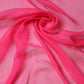 Pink Silk Stole Neck Wrap Shawl Men 174cm x 128.5cm Scarf
