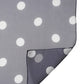 Blue Polka Dot Silk Neck Wrap Shawl 205cm x 132cm Scarf