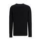 Black Wool Sweatshirt